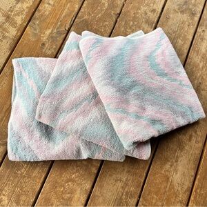 Vintage 80’s JC Penny Bath Towels (3)